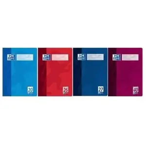 Oxford cahier, format a4, linature 27 lign, 64 pages 100050331 pas cher