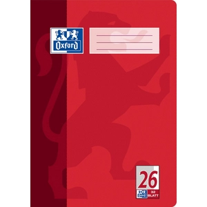 OXFORD CAHIER, FORMAT A4, LIN'ATURE 26 - QUADRILL', 64 PAGES 100050330