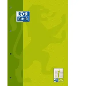 Oxford bloc pour travail, a4, 50 feuilles, linéature 2 100050341 pas cher