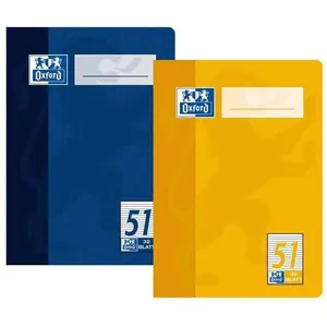 Cahier - OXFORD - Octave DIN A6 - 64 pages - 90 g/m2 - Couleurs assorties pas cher