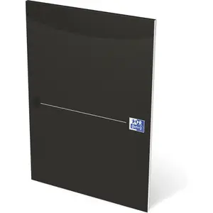 Oxford cahier smart black, format a4, 50 feuilles, 100050241 pas cher
