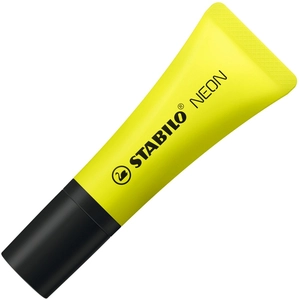 STABILO NEON JAUNE pas cher