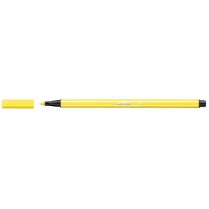 Feutre Stabilo Pen 68 - feutre de dessin jaune citron pas cher