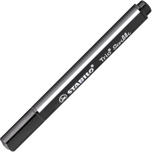 STABILO Trio Scribbi Viltstift Zwart - per stuk