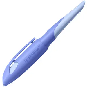 Stylo plume - STABILO - EASYbirdy - Edition pastel Bleu/Azur - Droitier pas cher