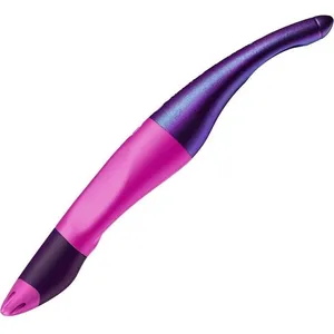 Stylo roller EASYoriginal Holograph Edition - Magenta - Droitier - STABILO - Roller - Rechargeable - Effaçable pas cher