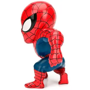 Jada Figurine Spiderman en métal 15cm - SIMBA.DICKIE.GROUP - Metals - Blanc Noir - A partir de 8 ans