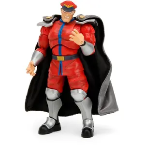 Comparateur de prix : Jada JAVA - Street Fighters - Figurine articulée Bison 15cm - Accessoires - Dès 8ans