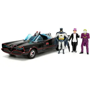 Batman Deluxe - Avec Figurines Robin, The Pinguin, The Jocker 1/24 Jada pas cher