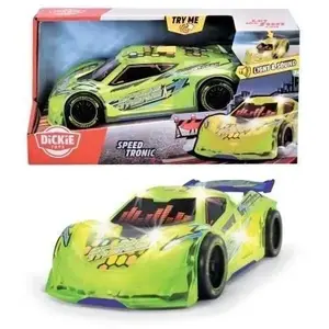Comparateur de prix : DIAMOND FOOTBALL COMPANY Voiture Dickie - Light Streak Speed Tronic 20cm - Fonctions Sonores et Lumineuses - Pour Enfant dès 3 Ans