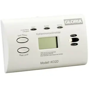 Comparateur de prix : Détecteur de monoxyde de carbone Gloria 002518.0571 à pile(s) Gaz déte...