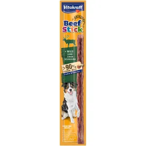 25x12g Beef-Stick Vitakraft, gibier - Friandises pour chien pas cher