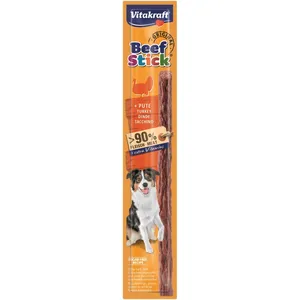25x12g Beef-Stick Vitakraft, dinde - Friandises pour chien pas cher