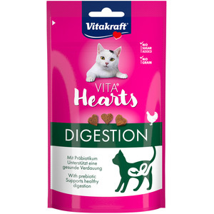 Comparateur de prix : 40g Vita Hearts Digestion Poulet Vitakraft Friandises pour chats