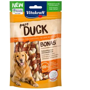 Vitakraft pure DUCK Bonas Os de calcium au canard pour chien - 80 g pas cher
