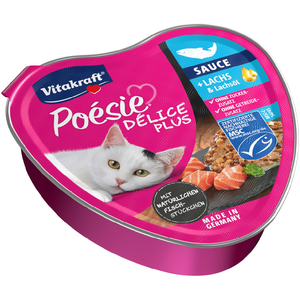 12x85g Vitakraft Poésie Délice Plus Poulet nourriture humide pour chat pas cher