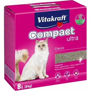 Vitakraft Vitakraft 14031 Litière Compact Ultra Pour Chat 8 Kg pas cher