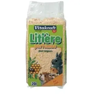 VITAKRAFT Copeaux litière naturelle 60l pas cher