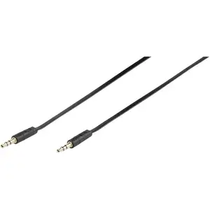 Vivanco jack 3,5 mm - jack 3,5 mm (0.30 m, Câble AUX), Câble audio pas cher