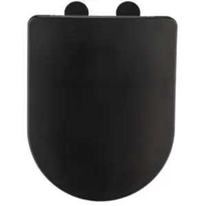WENKO Abattant WC ultra Fin GALATI | Duroplast anti-bactérien | Fermet... pas cher