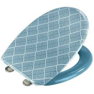 Abattant WC - WENKO - Atacama - Duroplast - 38x45 cm - Easy Close pas cher