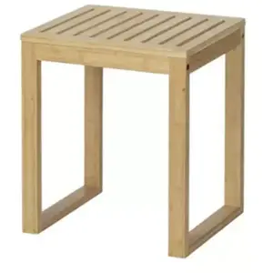 Wenko, Tabouret, Tabouret de salle de bain Bambusa