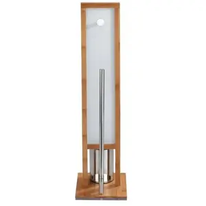 Comparateur de prix : Wenko Valet WC design bambou Rivalta - H. 70 cm - Marron