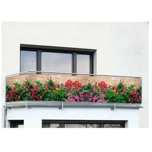 Maximex Privacyscherm voor balkon »Muurbloemen « pas cher