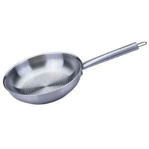 Poêle 28 cm en inox 18/8 Fackelmann Ovalgriff pas cher