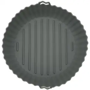 Ronde siliconen bakvorm voor airfryer, 22,5 cm, Fackelmann