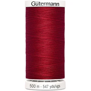 Fil à Coudre 100% polyester 500m - Gütermann(...) - 046 Rouge