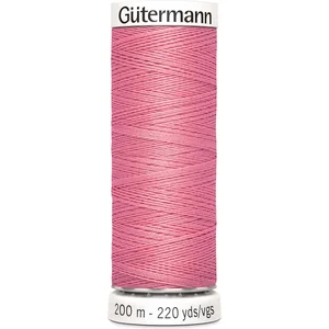 Fil à Coudre 100% polyester 200m - Gütermann(...) - 889 Rose