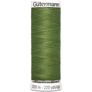 Fil à Coudre 100% polyester 200m - Gütermann(...) - 283 Vert pas cher