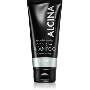 Alcina, Shampoing, Shampoing Argenté pour Tons Blonds Froids (Shampoing liquide, 200 ml) pas cher