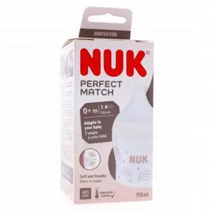 NUK Biberon Perfect Match Pp 150 Ml 0m+ S Mouton pas cher