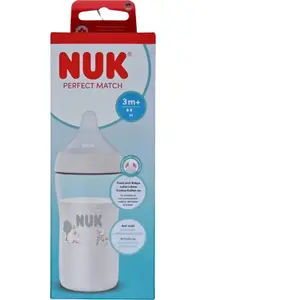 NUK, Biberon, Perfect Match PP-Flasche 260 ml (Schafe) (260 ml) pas cher