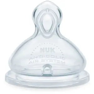 Nuk Tétines FC+ 0 m+ Perçage S silicone lot de 2 pas cher