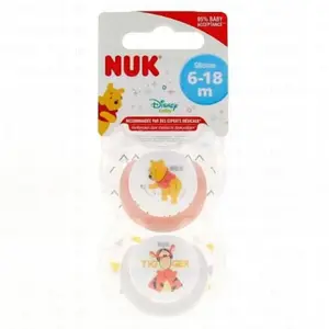 Nuk 2 Sucettes Perfect Match Air 6-18m Winnie pas cher
