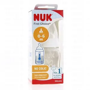 Nuk Biberon FC+ 150ml silicone 0m+ S Baleine pas cher