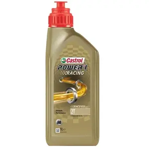 Huile moteur - CASTROL - Power1 Racing 2T - 1L pas cher