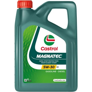 Huile moteur castrol magnatec 5w-30 c3 essence et diesel 4l pas cher
