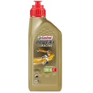 Huile moteur - CASTROL - Power1 Racing 4T 10W-40 - 1LVendu parcdiscount