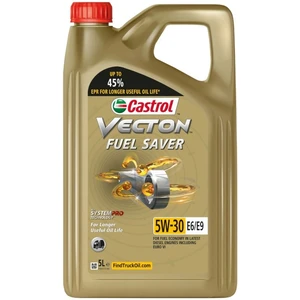 Huile moteur castrol vecton fuel saver 5w-30 e6/e9 5l pas cher