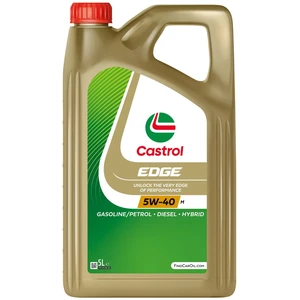 Huile moteur castrol edge 5w-40 m essence et diesel 5l pas cher
