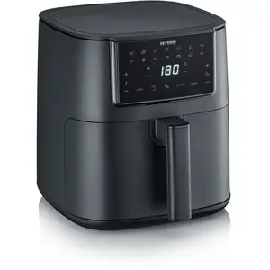 Severin FR 2462 Airfryer 7 l 1700 W Met display, Anti-aanbaklaag Zwart