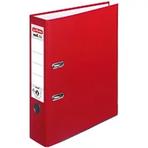 Comparateur de prix : Herlitz classeur couleur en pp largeur de dos 80 mm rouge 5480306