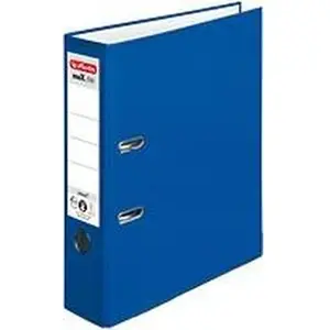 herlitz - Classeur Color-PP, largeur de dos: 80 mm, bleu pas cher