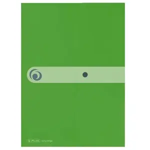 herlitz chemise pour doc. easy orga to go, format A4, vert pas cher