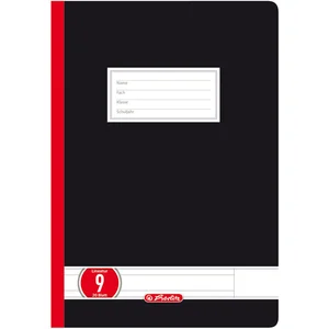 Herlitz schoolschrift, A4-formaat, gelinieerd met kantlijn. pas cher
