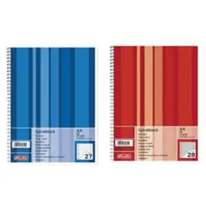 herlitz - Cahier format A4, 80 feuilles, quadrillé, 28 lignes pas cher